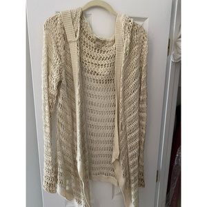 Lucky Brand Crocket sweater, long, bohemian